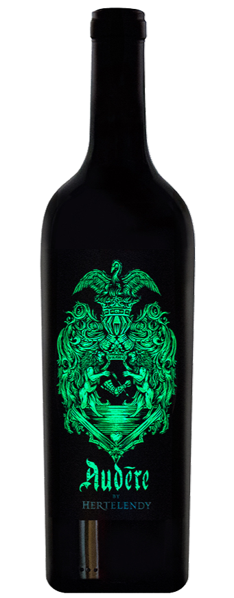 Audēre Red Blend bottle