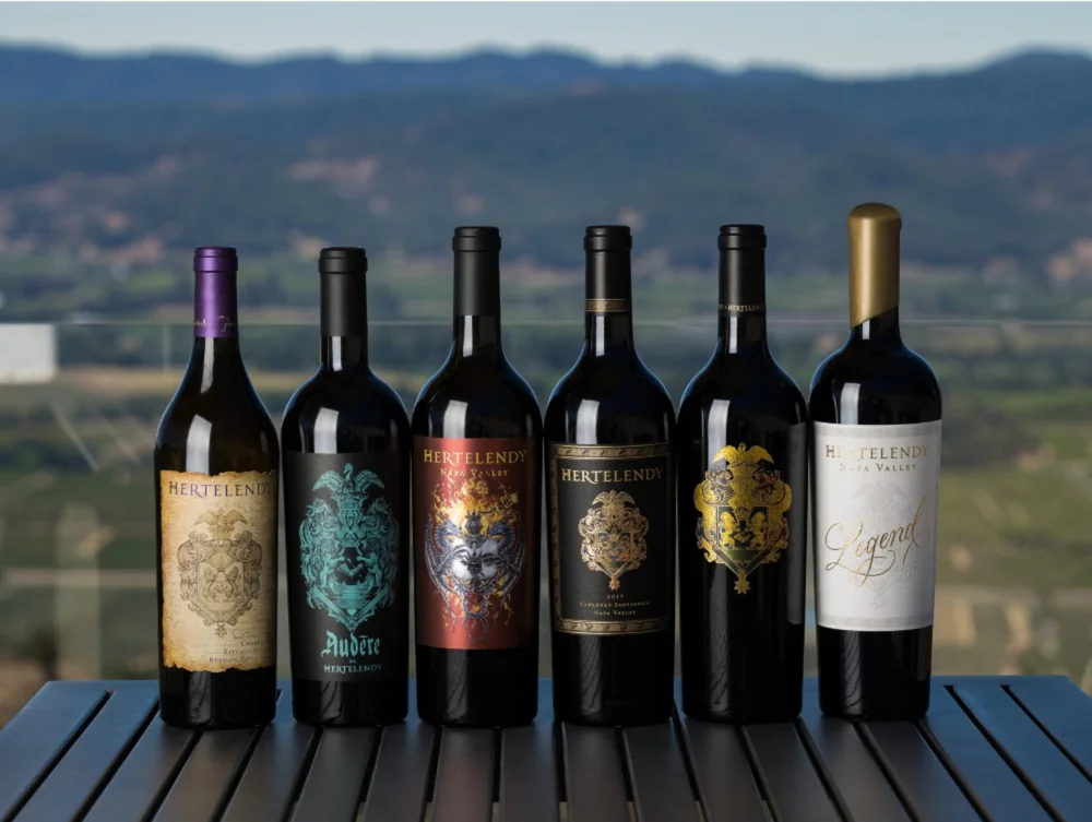 Hertelendy Vineyards wine cellar