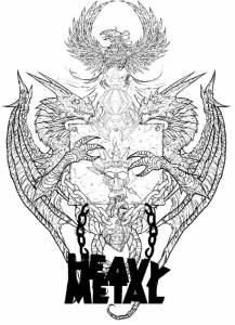 Where to Put the Heavy Metal Logo?